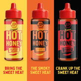 JD'S Smoked Hot Honey - New Size 260g Bottle